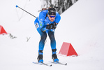 17.01.2020, xkvx, Biathlon IBU Weltcup Oberhof, Massenstart Herren, v.l. Simon Desthieux (France)  / 