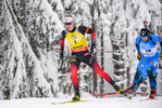 17.01.2020, xkvx, Biathlon IBU Weltcup Oberhof, Massenstart Herren, v.l. Johannes Thingnes Boe (Norway)  / 