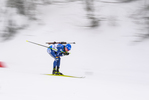 17.01.2020, xkvx, Biathlon IBU Weltcup Oberhof, Massenstart Herren, v.l. Lukas Hofer (Italy)  / 