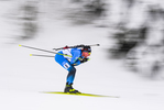 17.01.2020, xkvx, Biathlon IBU Weltcup Oberhof, Massenstart Herren, v.l. Quentin Fillon Maillet (France)  / 