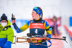17.01.2020, xkvx, Biathlon IBU Weltcup Oberhof, Massenstart Damen, v.l. Elvira Oeberg (Sweden)  / 