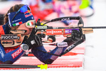 17.01.2020, xkvx, Biathlon IBU Weltcup Oberhof, Massenstart Damen, v.l. Dorothea Wierer (Italy)  / 