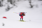 17.01.2020, xkvx, Biathlon IBU Weltcup Oberhof, Massenstart Damen, v.l. Ingrid Landmark Tandrevold (Norway)  / 