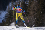 19.01.2021, xkvx, Biathlon IBU Weltcup Antholz, Training Damen und Herren, v.l. Linn Persson (Sweden)  / 
