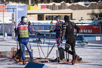 19.01.2021, xkvx, Biathlon IBU Weltcup Antholz, Training Damen und Herren, v.l. Lisa Vittozzi (Italy)  / 