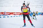 20.01.2021, xkvx, Biathlon IBU Weltcup Antholz, Training Damen und Herren, v.l. Harald Lemmerer (Austria)  / 