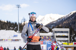 20.01.2021, xkvx, Biathlon IBU Weltcup Antholz, Training Damen und Herren, v.l. Johannes Thingnes Boe (Norway)  / 