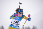 21.01.2021, xkvx, Biathlon IBU Weltcup Antholz, Einzel Damen, v.l. Hanna Oeberg (Sweden)  / 