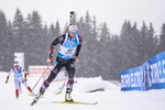 21.01.2021, xkvx, Biathlon IBU Weltcup Antholz, Einzel Damen, v.l. Katharina Innerhofer (Austria)  / 