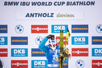 22.01.2021, xkvx, Biathlon IBU Weltcup Antholz, Einzel Herren, v.l. Alexander Loginov (Russia)  / 
