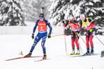 23.01.2021, xkvx, Biathlon IBU Weltcup Antholz, Massenstart Damen, v.l. Dorothea Wierer (Italy)  / 