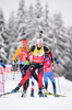 23.01.2021, xkvx, Biathlon IBU Weltcup Antholz, Massenstart Damen, v.l. Marte Olsbu Roeiseland (Norway)  / 