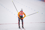 23.01.2021, xkvx, Biathlon IBU Weltcup Antholz, Staffel Herren, v.l. Benedikt Doll (Germany)  / 