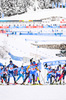 24.01.2021, xkvx, Biathlon IBU Weltcup Antholz, Staffel Damen, v.l. Johanna Skottheim (Sweden), Vanessa Hinz (Germany), Anais Bescond (France), Karoline Offigstad Knotten (Norway), Evgeniya Pavlova (Russia), Iryna Kryuko (Belarus), Vita Semerenko (Ukraine), Dunja Zdouc (Austria) und Lisa Vittozzi (Italy)  / 