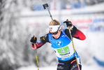 24.01.2021, xkvx, Biathlon IBU Weltcup Antholz, Staffel Damen, v.l. Ingrid Landmark Tandrevold (Norway)  / 