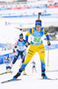 24.01.2021, xkvx, Biathlon IBU Weltcup Antholz, Staffel Damen, v.l. Elvira Oeberg (Sweden)  / 