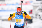 24.01.2021, xkvx, Biathlon IBU Weltcup Antholz, Staffel Damen, v.l. Denise Herrmann (Germany)  / 