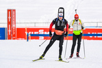 24.01.2021, xkvx, Biathlon IBU Weltcup Antholz, Massenstart Herren, v.l. Tarjei Boe (Norway)  / 