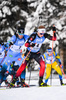 24.01.2021, xkvx, Biathlon IBU Weltcup Antholz, Massenstart Herren, v.l. Johannes Dale (Norway)  / 