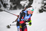 24.01.2021, xkvx, Biathlon IBU Weltcup Antholz, Massenstart Herren, v.l. Erlend Bjoentegaard (Norway)  / 