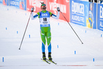 24.01.2021, xkvx, Biathlon IBU Weltcup Antholz, Massenstart Herren, v.l. Jakov Fak (Slovenia)  / 