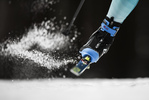 26.01.2021, xtwx, Biathlon IBU European Championships Duszniki Zdroj, Training Damen und Herren, v.l. Salomon Schuhe / Ski / Skis in aktion / in action competes