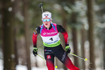 27.01.2021, xtwx, Biathlon IBU European Championships Duszniki Zdroj, Einzel Damen, v.l. Karoline Erdal (Norway)  /
