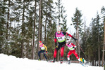 27.01.2021, xtwx, Biathlon IBU European Championships Duszniki Zdroj, Einzel Herren, v.l. Philipp Horn (Germany), Aleksander Fjeld Andersen (Norway)  /