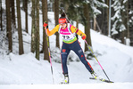 29.01.2021, xtwx, Biathlon IBU European Championships Duszniki Zdroj, Sprint Damen, v.l. Juliane Fruehwirt (Germany)  / 