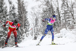 29.01.2021, xtwx, Biathlon IBU European Championships Duszniki Zdroj, Sprint Damen, v.l. Rebecca Passler (Italy)  / 