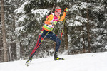 29.01.2021, xtwx, Biathlon IBU European Championships Duszniki Zdroj, Sprint Herren, v.l. Johannes Kuehn (Germany)  / 