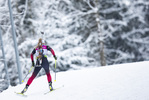 29.01.2021, xtwx, Biathlon IBU European Championships Duszniki Zdroj, Sprint Damen, v.l. Karoline Erdal (Norway) in Aktion / in action competes
