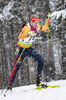 29.01.2021, xtwx, Biathlon IBU European Championships Duszniki Zdroj, Sprint Herren, v.l. Johannes Kuehn (Germany) in Aktion / in action competes