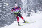 29.01.2021, xtwx, Biathlon IBU European Championships Duszniki Zdroj, Sprint Herren, v.l. Haavard Gutuboe Bogetveit (Norway) in Aktion / in action competes