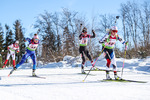 31.01.2021, xtwx, Biathlon IBU European Championships Duszniki Zdroj, Single Mixed Staffel, v.l. Endre Stroemsheim (Norway)  /
