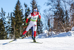 31.01.2021, xtwx, Biathlon IBU European Championships Duszniki Zdroj, Single Mixed Staffel, v.l. Marcin Szwajnos (Poland)  /