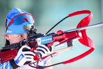 31.01.2021, xtwx, Biathlon IBU European Championships Duszniki Zdroj, Mixed Staffel, v.l. Polina Shevnina (Russia)  /