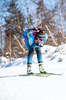 31.01.2021, xtwx, Biathlon IBU European Championships Duszniki Zdroj, Mixed Staffel, v.l. Camille Bened (France)  /