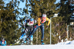 31.01.2021, xtwx, Biathlon IBU European Championships Duszniki Zdroj, Mixed Staffel, v.l. Vanessa Voigt (Germany)  /