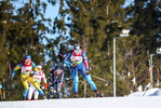 31.01.2021, xtwx, Biathlon IBU European Championships Duszniki Zdroj, Mixed Staffel, v.l. Lea Meier (Switzerland)  /