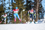 31.01.2021, xtwx, Biathlon IBU European Championships Duszniki Zdroj, Mixed Staffel, v.l.   /