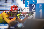 09.02.2021, xkvx, Biathlon IBU World Championships Pokljuka, Training Damen und Herren, v.l. Arnd Peiffer (Germany)  / 