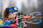 09.02.2021, xkvx, Biathlon IBU World Championships Pokljuka, Training Damen und Herren, v.l. Hanna Oeberg (Sweden)  / 