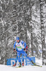 10.02.2021, xkvx, Biathlon IBU World Championships Pokljuka, Mixed Relay, v.l. Lukas Hofer (Italy) in aktion / in action competes