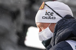 10.02.2021, xkvx, Biathlon IBU World Championships Pokljuka, Mixed Relay, v.l. Johannes Thingnes Boe (Norway) nach dem Wettkampf / after the Competition