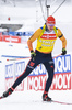 11.02.2021, xkvx, Biathlon IBU World Championships Pokljuka, Training Damen und Herren, v.l. Roman Rees (Germany) in aktion / in action competes
