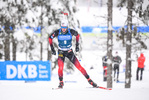 12.02.2021, xkvx, Biathlon IBU World Championships Pokljuka, Sprint Herren, v.l. Sturla Holm Laegreid (Norway) in aktion / in action competes