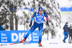 12.02.2021, xkvx, Biathlon IBU World Championships Pokljuka, Sprint Herren, v.l. Benjamin Weger (Switzerland) in aktion / in action competes
