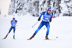 12.02.2021, xkvx, Biathlon IBU World Championships Pokljuka, Sprint Herren, v.l. Martin Jaeger (Switzerland) in aktion / in action competes