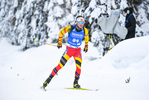 12.02.2021, xkvx, Biathlon IBU World Championships Pokljuka, Sprint Herren, v.l. Tom Lahaye-Goffart (Belgium) in aktion / in action competes